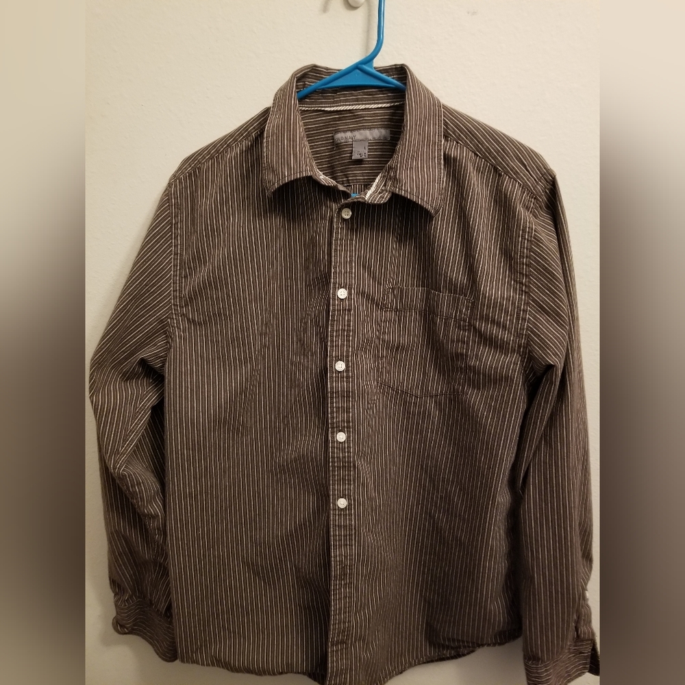 Old Navy Mens Casual Button Down Dress Shirt Large